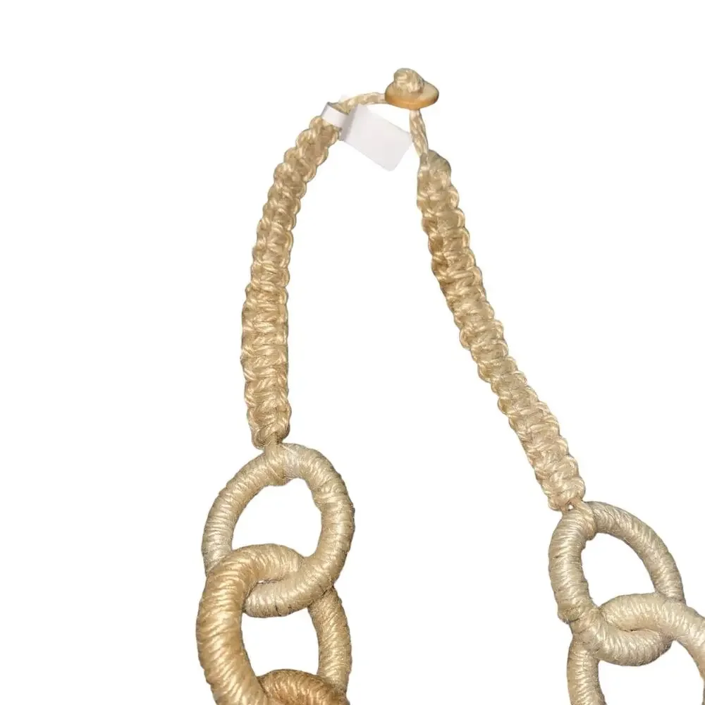 NWOT Women's Handmade Braided Neutral 30